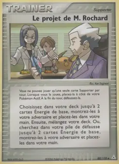 Le projet de M. Rochard