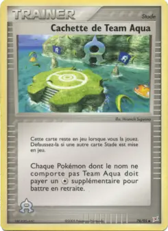 Cachette de Team Aqua