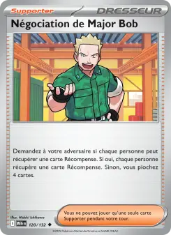 Négociation de Major Bob